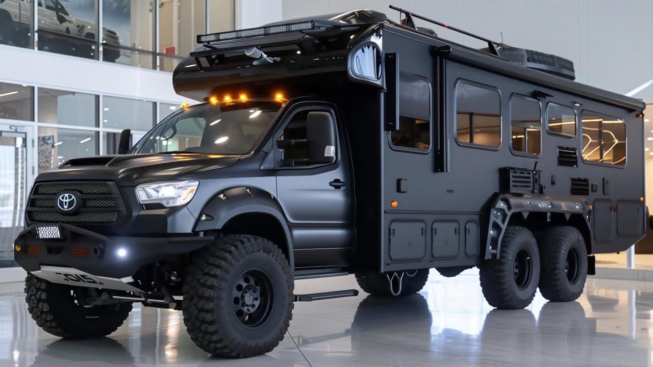 2026 Toyota 6×6 Camper & Motorhome